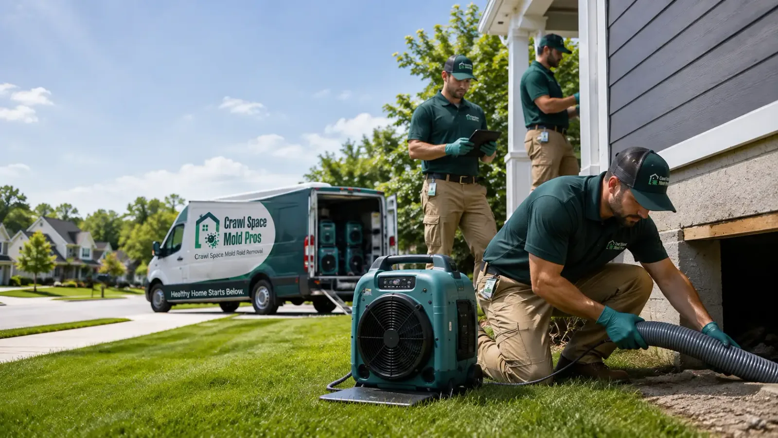 Crawl Space Mold Removal in Lenhartsville, PA